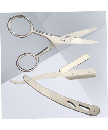 Beavorty 6 Pcs Manual Razors for Men - Stainless Steel Straight Razor & Classic Barber Shaving Tools - Buy Online on GoSupps.com