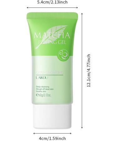 Matcha Purifying Exfoliating Gel Deep Cleansing Exfoliating Gel for Face and Body Face Cleansing Gel Moisturizing Cleanser for Men and Women from Matcha Extracts (2PC) - Buy Online on GoSupps.com