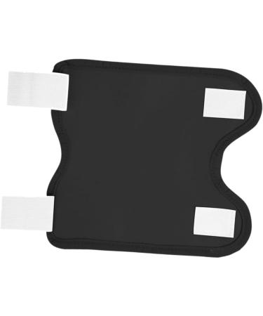 predolo Bandage l' de ricin pour genouill re manchon de soutien du genou r utilisable doux lavable anti-fuite Noir - Buy Online on GoSupps.com