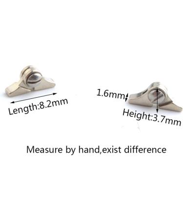 10 Pairs Eyeglass Hinges for Repair & Replacement - 1.6mm Hinge Replacement | International Shipping - Buy Online on GoSupps.com