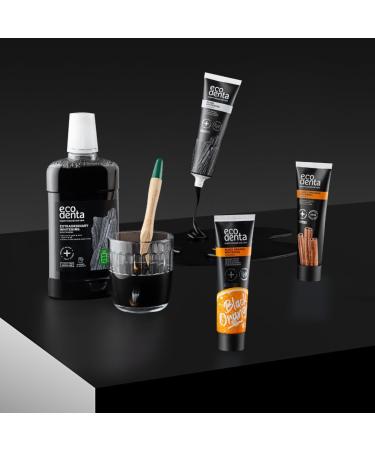 BIOK laboratorija UAB ECODENTA Black whitening toothpaste with volcanic minerals 100ml - Buy Online on GoSupps.com