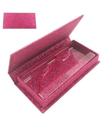 10pcs 25mm False Eyelashes Packaging Box with Custom Logo - Glitter Empty Makeup Storage Case for Fake 3D Mink Lashes (01) - Buy Online on GoSupps.com