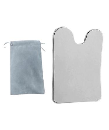 Stainless Steel Gua Sha Scraping Board - Face & Body Massage Tool for Muscle Relief | International Shipping - Buy Online on GoSupps.com