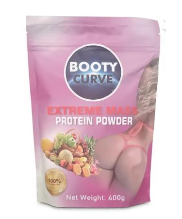 Booty Curve Extreme Mass Protein Powder 100% Natural Formula 400g