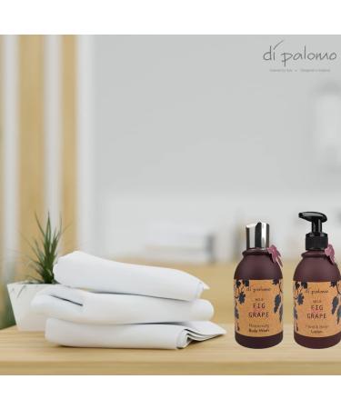 Di Palomo Wild Fig & Grape Bath & Body Gift Set - 8 oz Lotion & Shower Gel - Buy Online on GoSupps.com