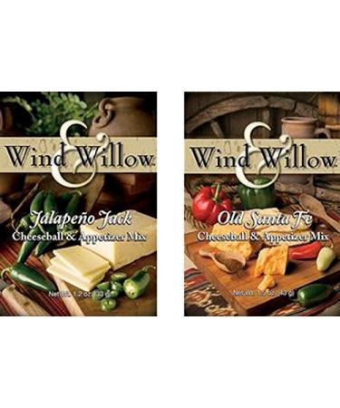 Wind  WillowAll American Savory Cheeseball and Dip Mix Variety Pack (Jalapeno JackOld Santa Fe) Jalapeno Jack  Old Santa Fe