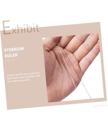 2 pi ces Bo te de Localisation pour Sourcils Brod s R gle Pratique pour Maquillage Outil de Mesure Pr cis pour Position Sourcils Adapt Tous Types de Visage - Buy Online on GoSupps.com