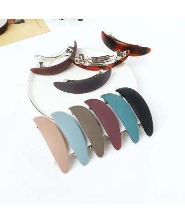 BeShiny Large Matte Hair Barrettes Set - Retro French Hair Clips for Women and Girls - Buy Online on GoSupps.com