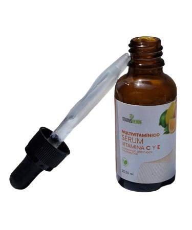MULTIVITAMIN facial serum with Vitamin C and vitamin E antioxidant lightens softens whitens anti-aging brightens the skin lightens and reduces spots and texture on the skin - Buy Online on GoSupps.com