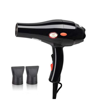 2300w Professional Salon Hair Dryer Powerful Negative Ionic Hairdryer Powerful AC Motor Low Noise Blow Dryer with 2 Concentrator 3 Heat 2 Speed Settings 2.5m Long Cable for Home and Salon Small