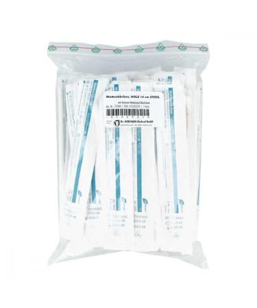 Cotton swabs wood 15 cm small head sterile 50X2 pcs