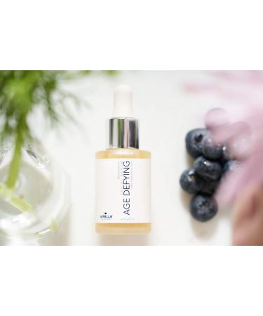 Airelle Age-Defying Facial Serum | Anti-Aging Reduces Wrinkles & Fine Lines | Dermatologist Recommended with Hyaluronic Acid | Natural Ingredients | 0.85 Fl Oz - Buy Online on GoSupps.com