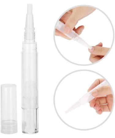ZJchao 10pcs 5ml Transparent Twist Pen Cosmetic Container for Nail Oil, Eyelash Growth, Lip Gloss - Convenient Applicators for Women's Makeup - Buy Online on GoSupps.com