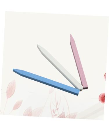 minkissy Nail Cuticle File Double-Sided Nail File Manicure File Nail Buffer Double Sided Grinding File - Buy Online on GoSupps.com