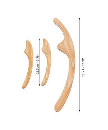 3pcs Gua Sha Tool Set - Muscle Relaxation & Facial Massage Scraping Boards for Face Arms & Legs - International Shipping Available - Buy Online on GoSupps.com