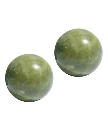 Homsfou 2st handball massage massage balls for the hands Handmilling balls Massage roller balls Massage balls for hand exercises meditation hand massage devices fitness sports ball cozy jade