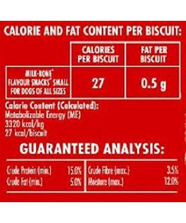 Milk-Bone Flavour Snacks Dog Biscuits Small Sized Dog Treats Assorted Flavours 450g Boxes (Pack of 12) 37.5 g (Pack of 12) 450g Box (Pack of 12) - Buy Online on GoSupps.com
