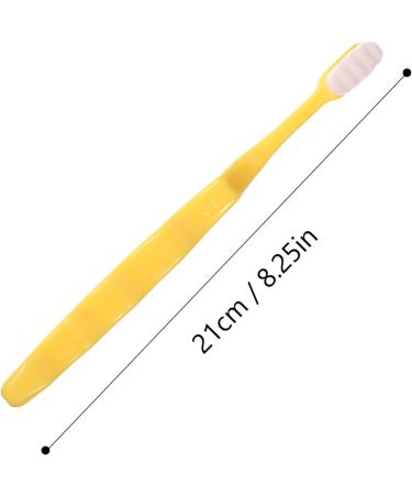 Minkissy 8 STK Wangan Hair Toothbrush Set - Soft Travel Toothbrushes for Kids | Deep Cleaning Oral Care & Gum Health (2 Colors) - Buy Online on GoSupps.com