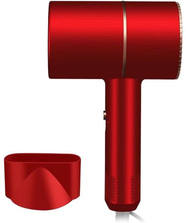 barenx Hammer Hair Dryer Constant Temperature Fast Drying Blow Dryer 3 Gears Hot & Cold Wind for Home Travel US Plug - Red - Buy Online on GoSupps.com