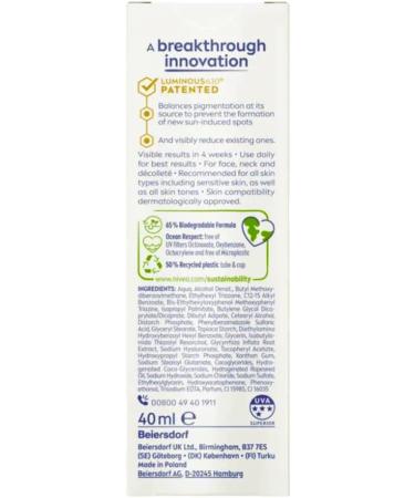 NIVEA Sun Cr me Visage UV Specialist Anti Taches Fonc es SPF 50+ Lumineux 630 40ml 1 Pi ce - Buy Online on GoSupps.com