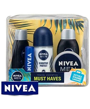 NIVEA MEN ESSENTIAL TRAVEL MUST HAVES 5 PIECE SET
