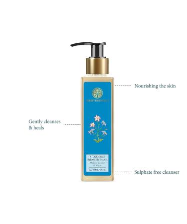 Forest Essentials Silkening Shower Wash - Madurai Jasmine & Mogra | Luxury Indian Bath Products - Buy Online on GoSupps.com