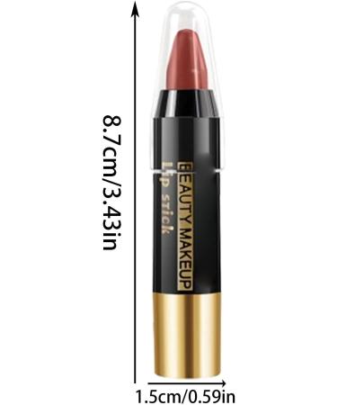 Lip Pencil | Moisturizing and Long-Lasting Cosmetic Pencil Lip Contour Makeup - For Women and Girls Travel Weddings Holidays Festivals Parties and Events - Buy Online on GoSupps.com