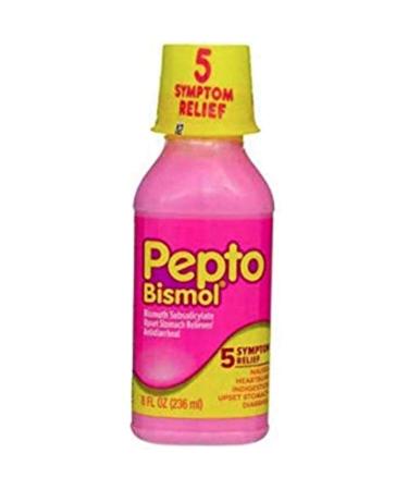Pepto-Bismol, Regular Strength, 8 oz Liquid