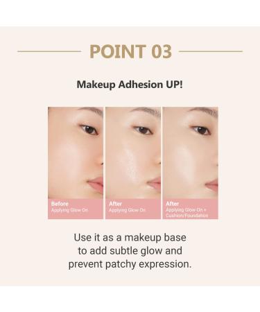 ETUDE Glow On Base Oil 30ml (21AD) | All-in-One Makeup for Glowing Dewy Finish | Korean Beauty - Buy Online on GoSupps.com
