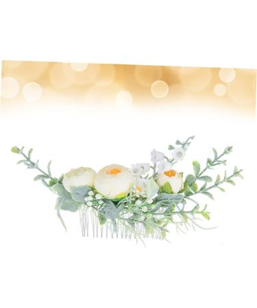 FRCOLOR Set of 3 Bridal Hair Comb Wedding Hair Accessories Fairy Hairpin Hair Combs Tiara Headpiece Wedding Hair Comb Flower Girl Headband Hair Accessories - Buy Online on GoSupps.com