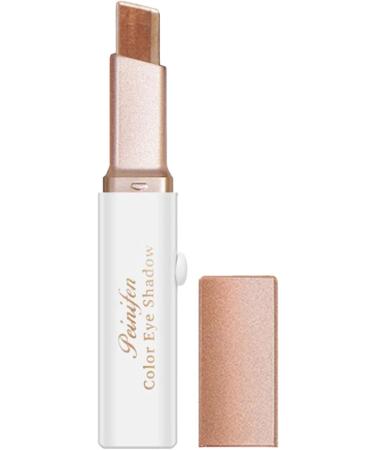 Eyeshadow Stick for Eyes - Natural Pink Brown 6 Gradient Bicolor Shimmer Eye Shadow for Women Girls Eyes Cosmetics Makeup Beginner Matte Finish Shimmer Waterproof Long Lasting Eyeshadow Pencils/ 04#earth Color - Buy Online on GoSupps.com