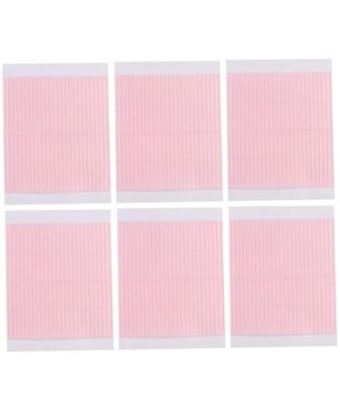 minkissy 6 Sheets Double Eyelid Beauty Stickers Makeup Tape Eye Lids Strips Eyelid Sticker Girls Stickers Double Eyelid Tape Sticker Eye Sticker Fiber Material Woman Fiber Strip Invisible