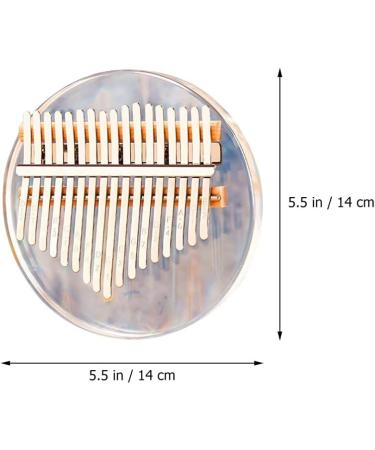 17 Tone Thumb Piano Mini Kalimba - Beginner Friendly 8 Keys Musical Instrument - Buy Online on GoSupps.com