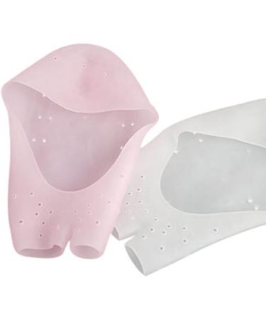 Healifty Invisible Non-Slip Breathable Silicone Gel Moisturizing Socks - Pink | Ideal for Soft Skin & Comfort - Buy Online on GoSupps.com