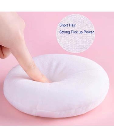 Ultra Soft Large Powder Puff | 5.1 Inch Velour Body Puff | Washable Fluffy with Ribbon Perfect for All Skin Types - Buy Online on GoSupps.com