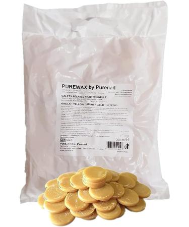 Purenail Wax Bars for Traditional Hair Removal - 1 kg Yellow | Best International Shipping - Buy Online on GoSupps.com