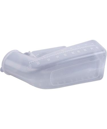 Men Urinal with Scale with Handle Easy to Clean Transparent Environmental Protection Texture for Car Tourism Companion 1000ML Happy - Buy Online on GoSupps.com