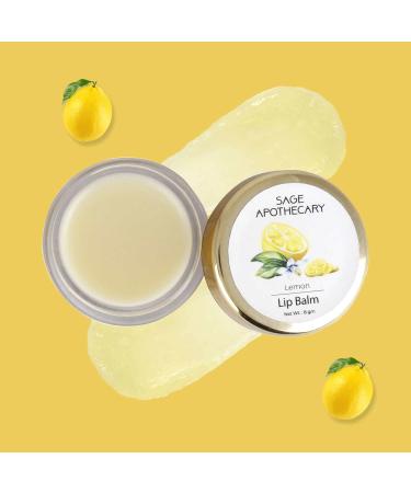 Super Soft Natural Lemon Lip Balm - Nourishing Care for Dark Chapped and Dry Lips | 8gm - Buy Online on GoSupps.com