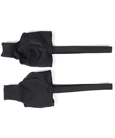 WXHZHQ Thumans-toe smooth separator bale correction pad stretch hallux-valgus toe protection orthopedic for women and men (black s) black s