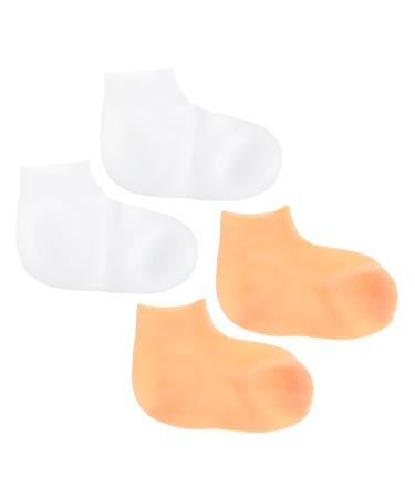 Beaupretty Moisturizing Socks Pairs Exfoliating Moisturizing Foot exfoliating Lotion moisturizing Lotion Overnight for Women Womens Heel spa Foot Women's sebs Overnight Spa Socks