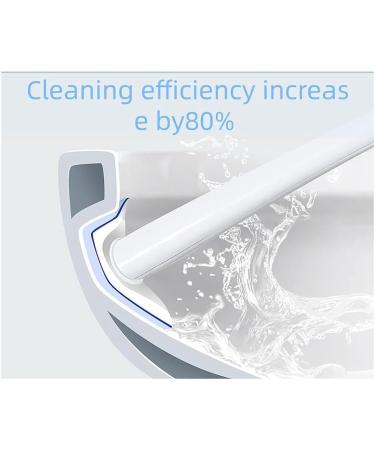 Qtynudy 40 Counts Upgraded Toilet Brush Wand Disposable Toilet Cleaning Wand Refills Bowl Scrubbers Heads Easy Install Easy to Use 40X - Buy Online on GoSupps.com
