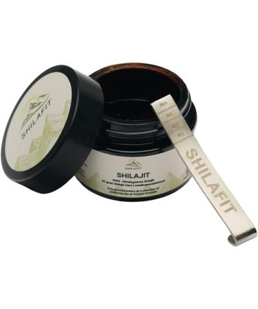 Shilafit Shilajit Resin 100 Himalaya Shilajit 100 Organic 30 grams Shilajit Resin with 835 Fulvic Acid Includes measuring spoon - Buy Online on GoSupps.com