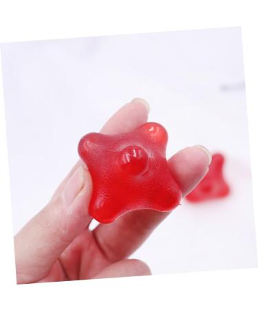 Frcolor Massage Ball Roll - 2 Pack Manual Therapy & Yoga Muscle Roller for Pain Relief | Red Hand Massage Tool - Buy Online on GoSupps.com