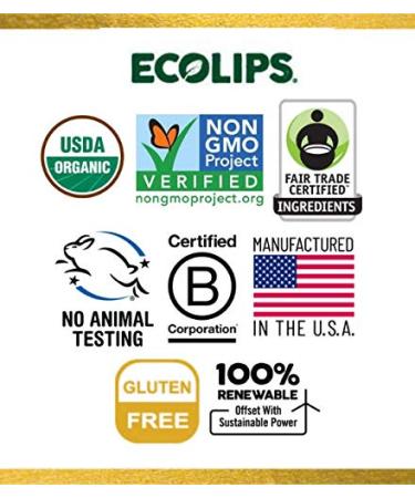 Organic Brown Sugar & Vanilla Bean Lip Scrub Sticks - 100% Natural Exfoliating Lip Care Treatment with Coconut Oil - 2 Count Pack, 100% Edible - Buy Online on GoSupps.com