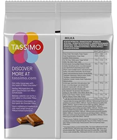 Epicerie Grocery store Tassimo Milka 240 g 2 pieces - Buy Online on GoSupps.com