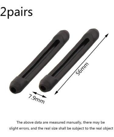 Froiny 2 Pairs Soft Silicone Glasses Hooks | Anti-Slip Ear Pads & Grips for Comfort | International Shipping - Buy Online on GoSupps.com