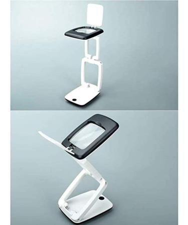Magnifying Glasses Vision aids Magnifying Glass Hands-Free LED Light Magnifier Large Rectangle 3 Times Magnifying Glass Lens Reading Newspaper Jewelry Hobby Stationery Office Supplies 1PCS Better - Buy Online on GoSupps.com
