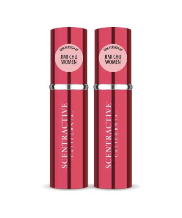 CA Perfume Impression of Jimmy C. Jimi Chu Women For Women Replica Version Fragrance Dupes Concentrated Long Lasting Eau de Parfum Spray Refillable Atomizer Bottle 0.17 Fl Oz/5ml-X2 JIMMY C. JIMI CHU WOMEN IMPRESSION 0.34 Fl Oz (Pack of 1)