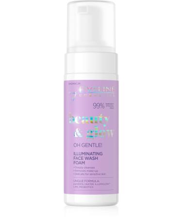 Eveline Cosmetics Beauty & Glow Radiant Facial Cleansing Foam 150 ml - Buy Online on GoSupps.com