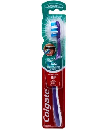 Colgate 360 Ultra Compact Toothbrush - Soft Bristles - 1 Count - Buy Online on GoSupps.com